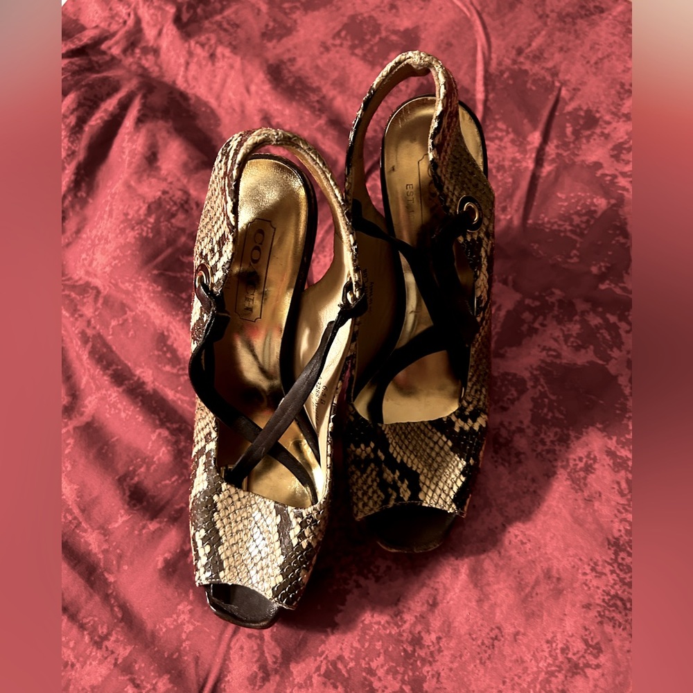 Coach heels